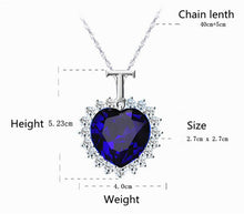 Titanic Heart Of Ocean - Titanic Necklace